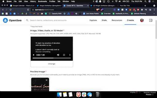 O processo de 'Minting': Transformando seu item em NFT - inspiração 1