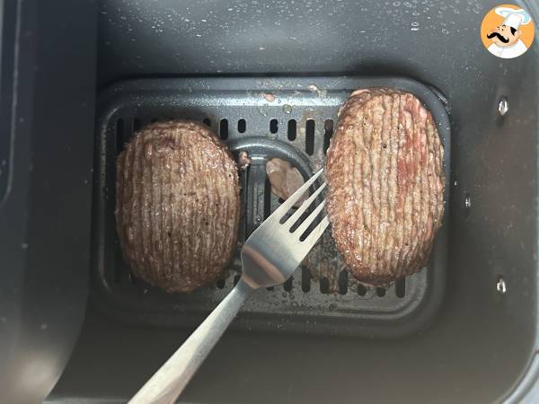 Descansando o Hambúrguer Pós-Airfryer - inspiração 1