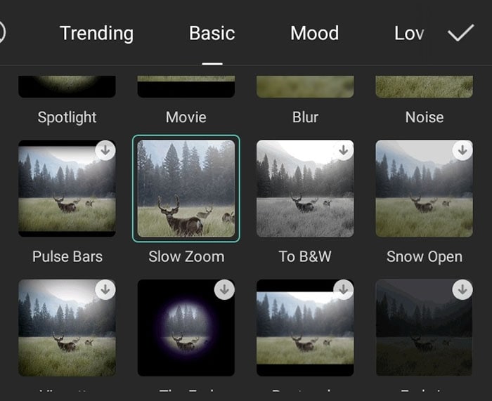 Efeitos de Zoom Pré-definidos: Rapidez e Estilo - inspiração 2