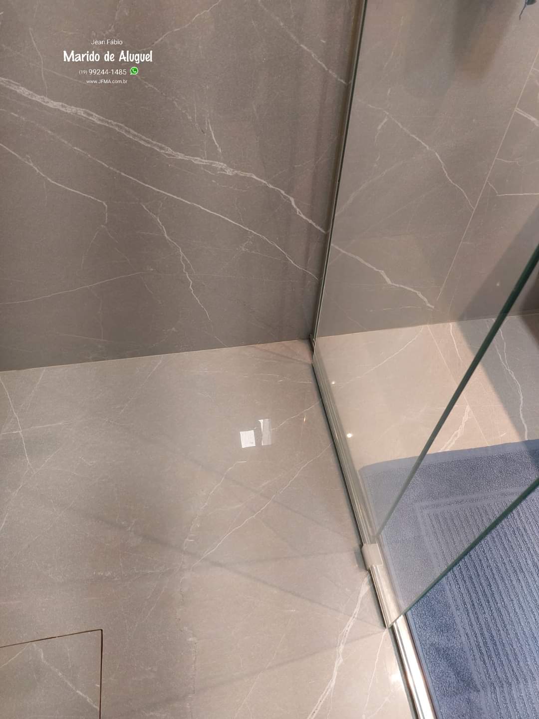 Selando o Perímetro Inferior do Box - inspiração 2