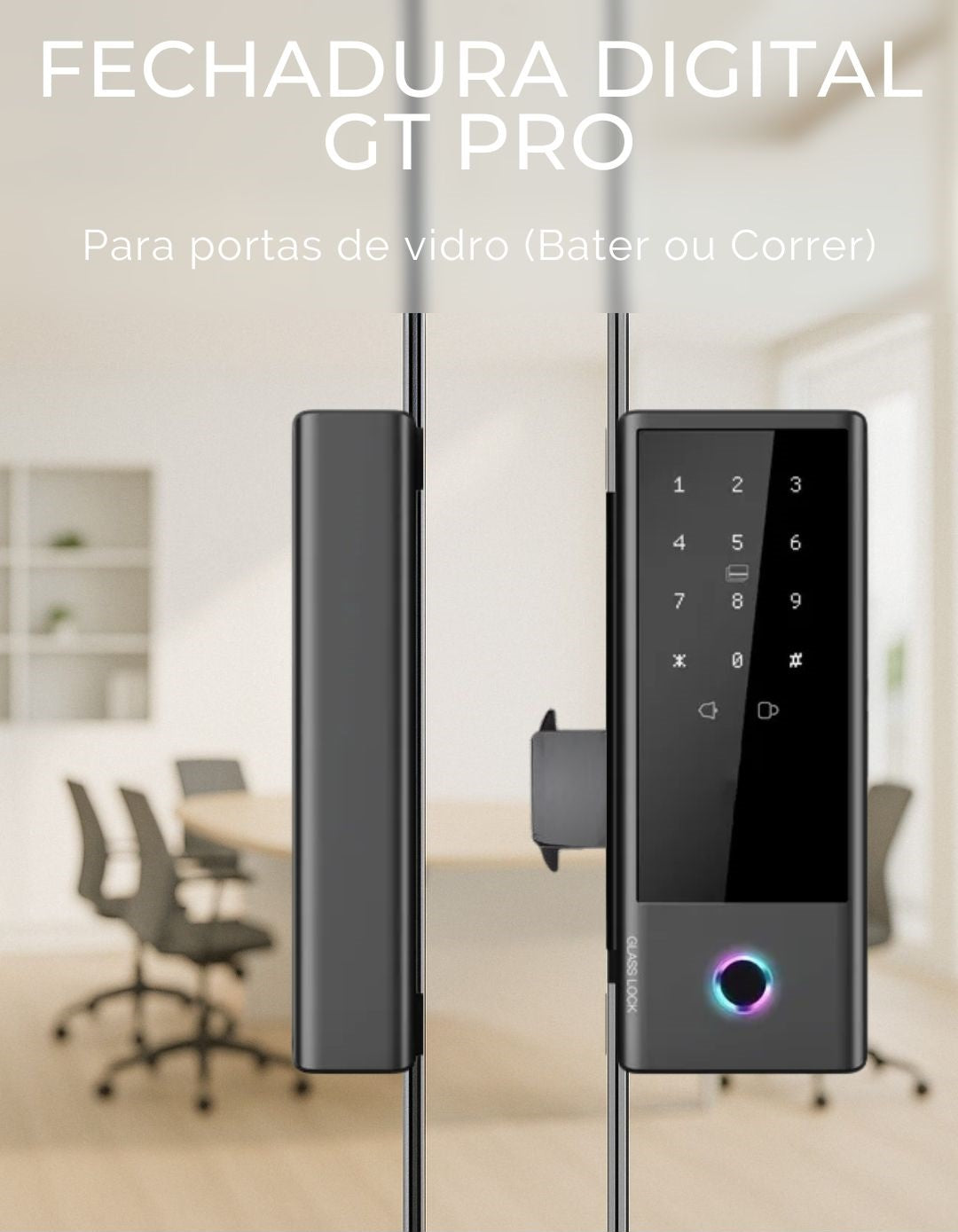 O Que Torna a Fechadura Eletrônica Ideal Para Portas de Vidro? - inspiração 2