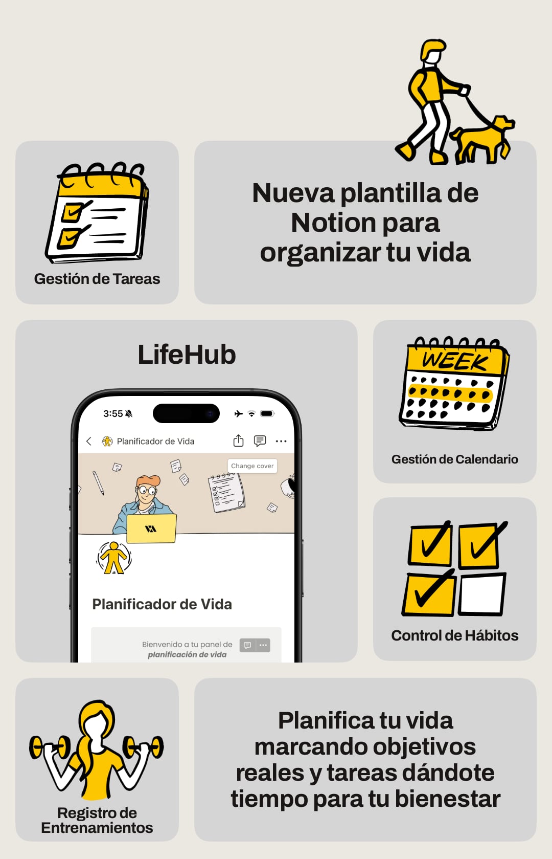 Organizando seus Projetos Pessoais e Profissionais - inspiração 1