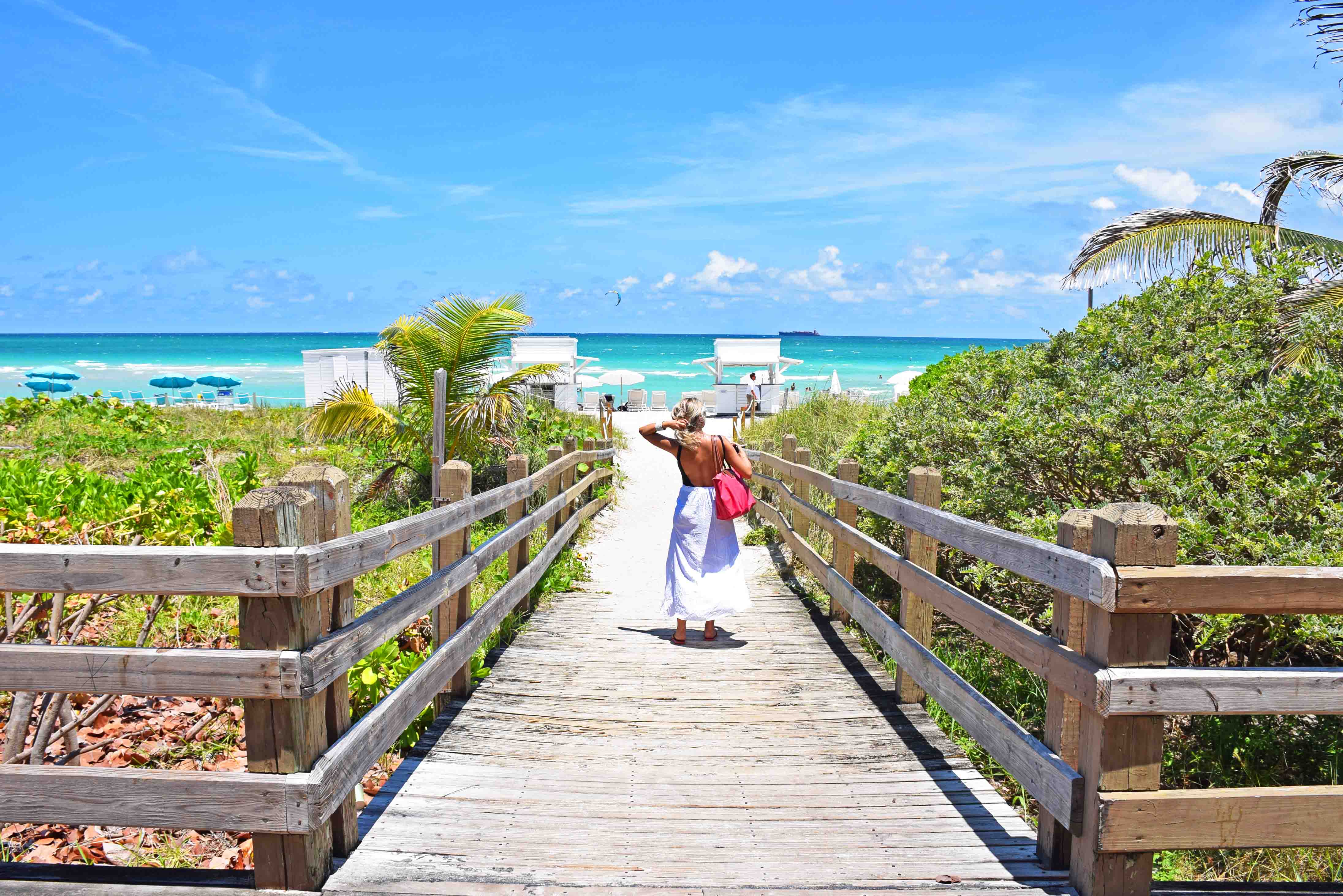 Relaxe nas Areias Douradas da South Beach - inspiração 1