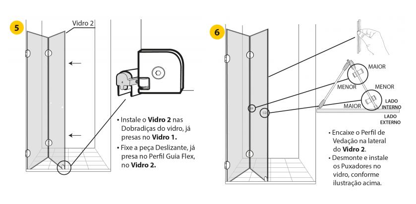 Posicionando o Vidro com Segurança - inspiração 1