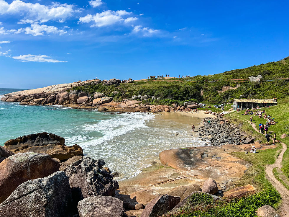 Praia da Ferrugem: O Espírito Jovem em um Cenário Deslumbrante - inspiração 2