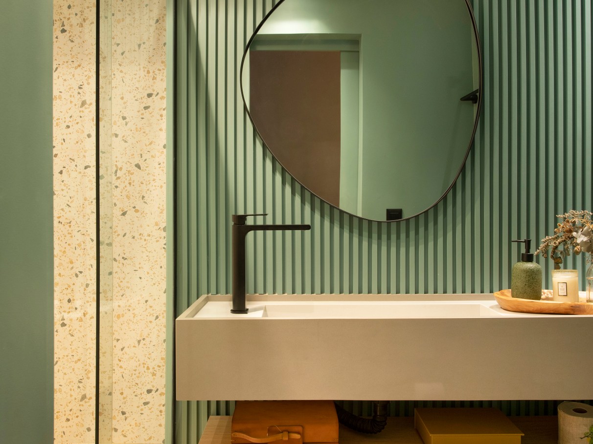 Pintura e Revestimentos Adesivos: Cor e Textura Sem Obra - inspiração 2