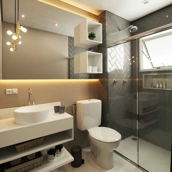 Gabinetes e Nichos: Soluções de Armazenamento que Não Exigem Quebra - inspiração 2