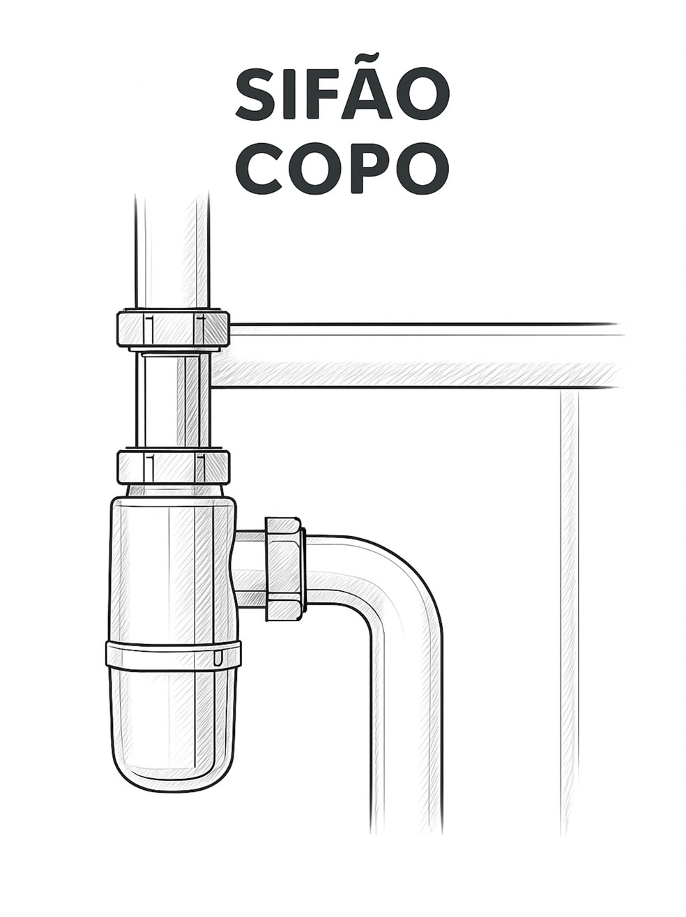 Sifão Universal: O Coringa da Instalação - inspiração 1