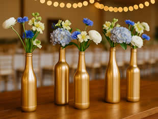 passo a passo garrafa com fio de fada led