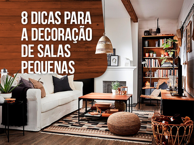 decorar sala pequena com pouco dinheiro