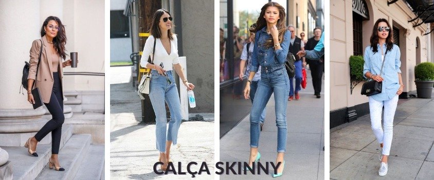 looks com calça skinny para o dia a dia