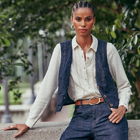 5 erros ao usar colete jeans