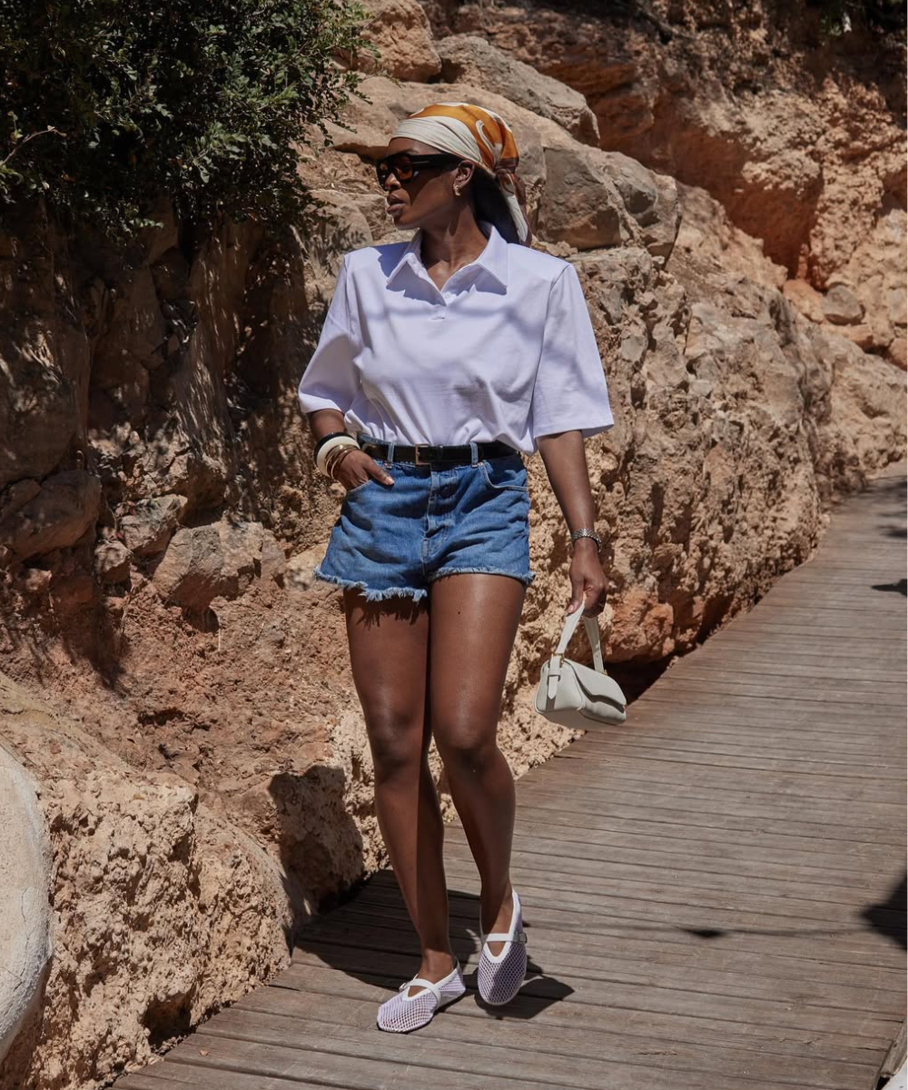 como evitar que o short jeans marque o corpo