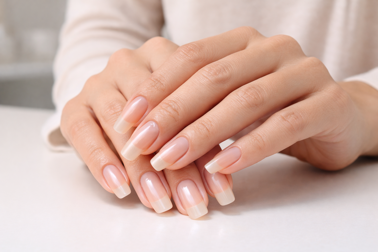 ideias de unhas curtas elegantes para o trabalho