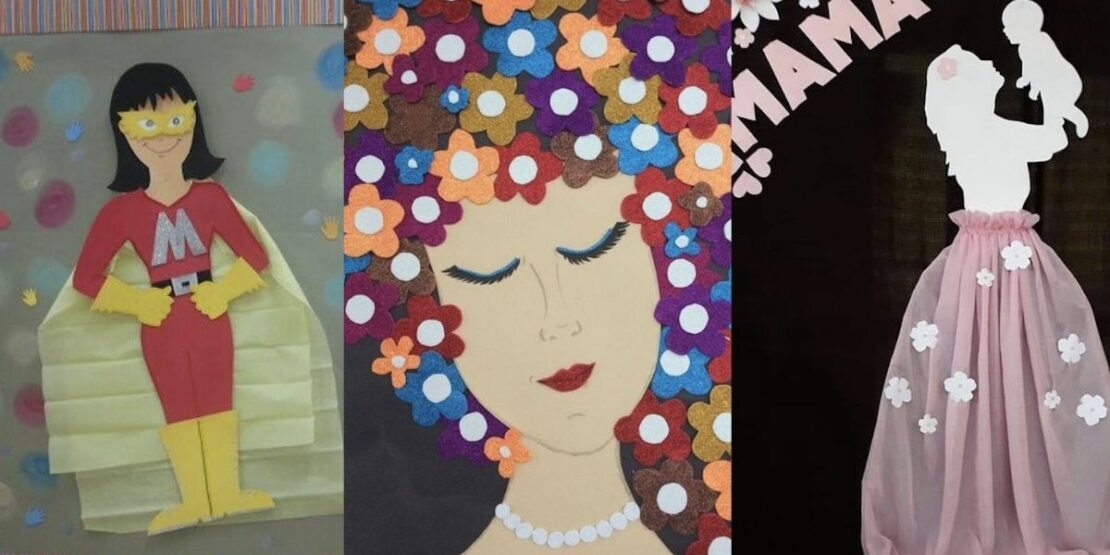 painel dia das mães barato e bonito passo a passo