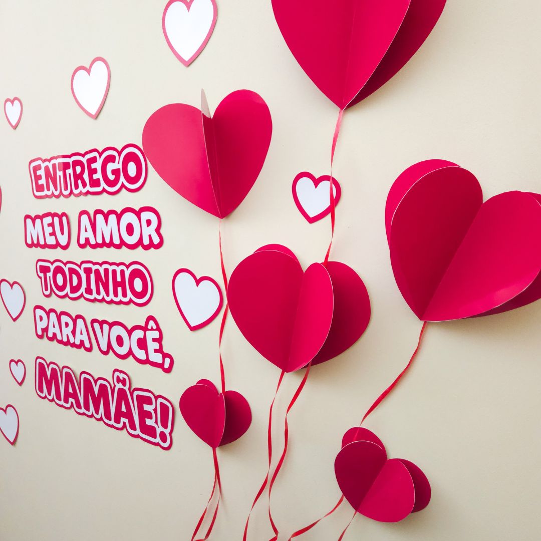 ideias painel dia das mães criativas e fáceis