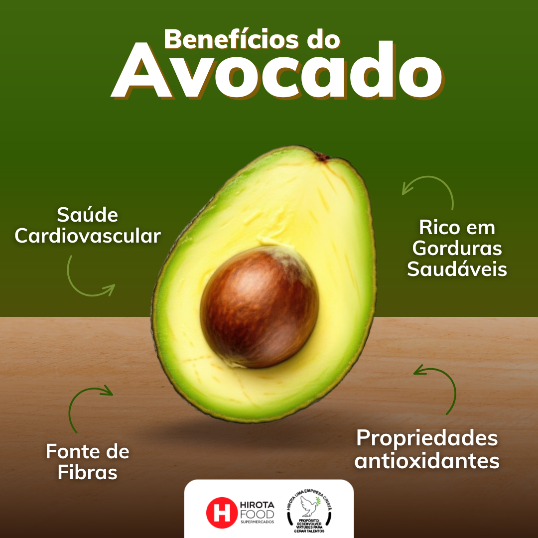 abacate para pele