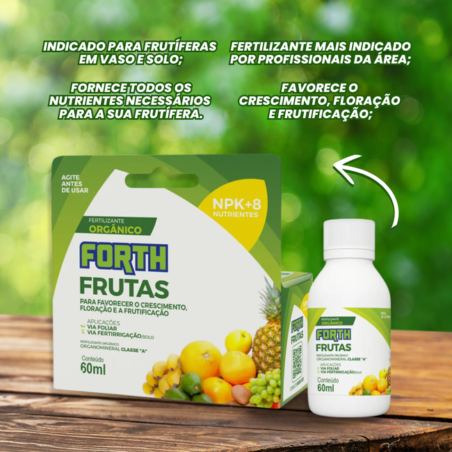 adubação orgânica para frutíferas