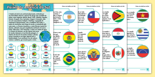 Geografia da América do Sul: Da Cordilheira dos Andes à Floresta Amazônica