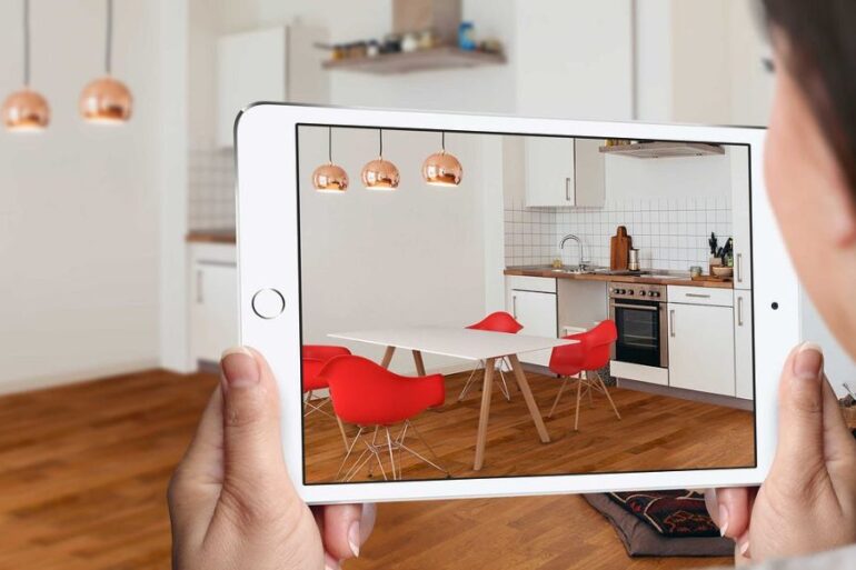 como usar app para decorar quarto
