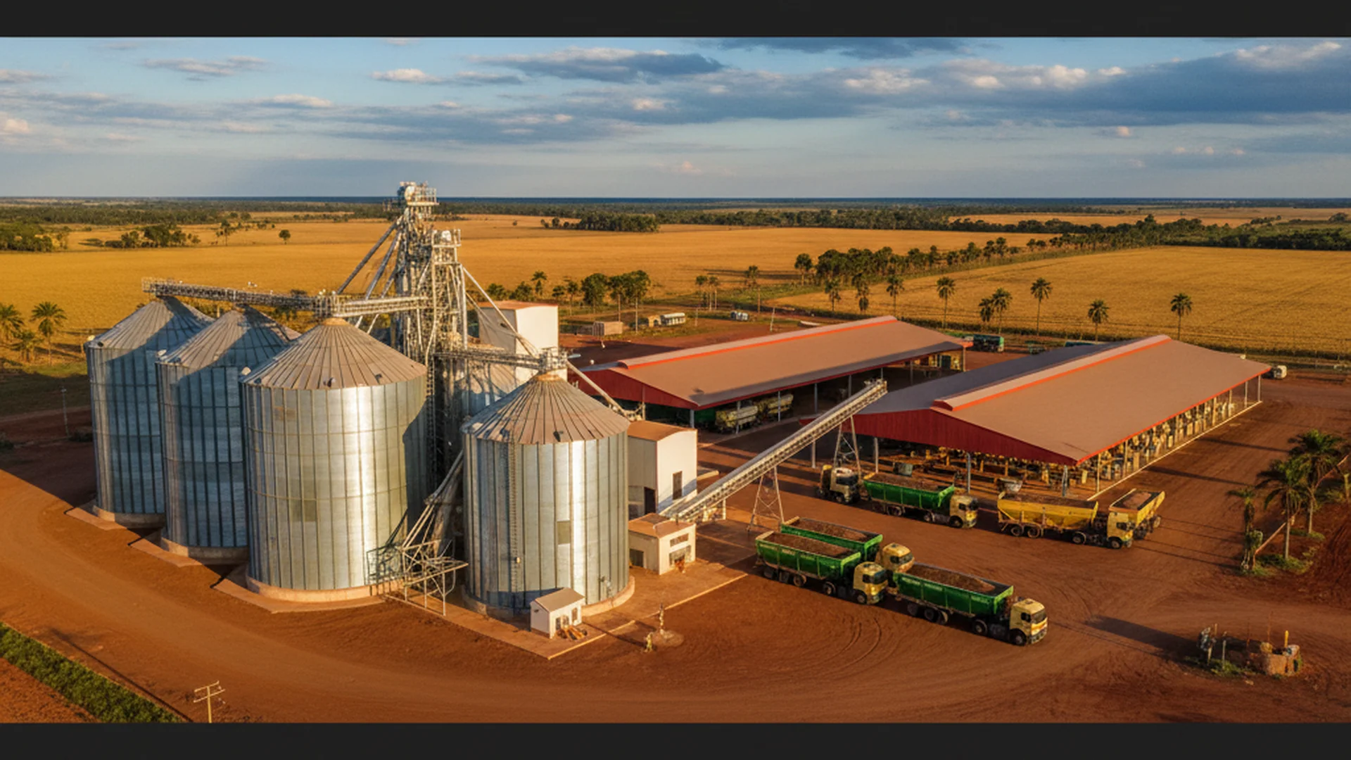 armazenagem de grãos na fazenda