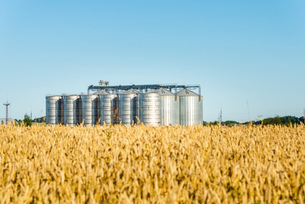 armazenagem de grãos na fazenda
