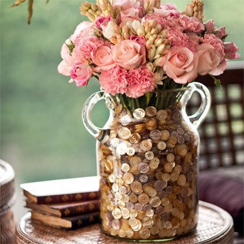 ideias arranjos de flores para sala