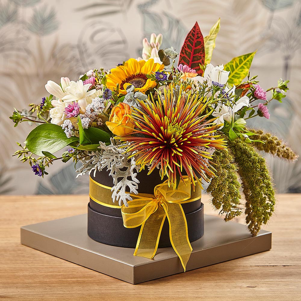 como fazer arranjo de flores secas boho chic