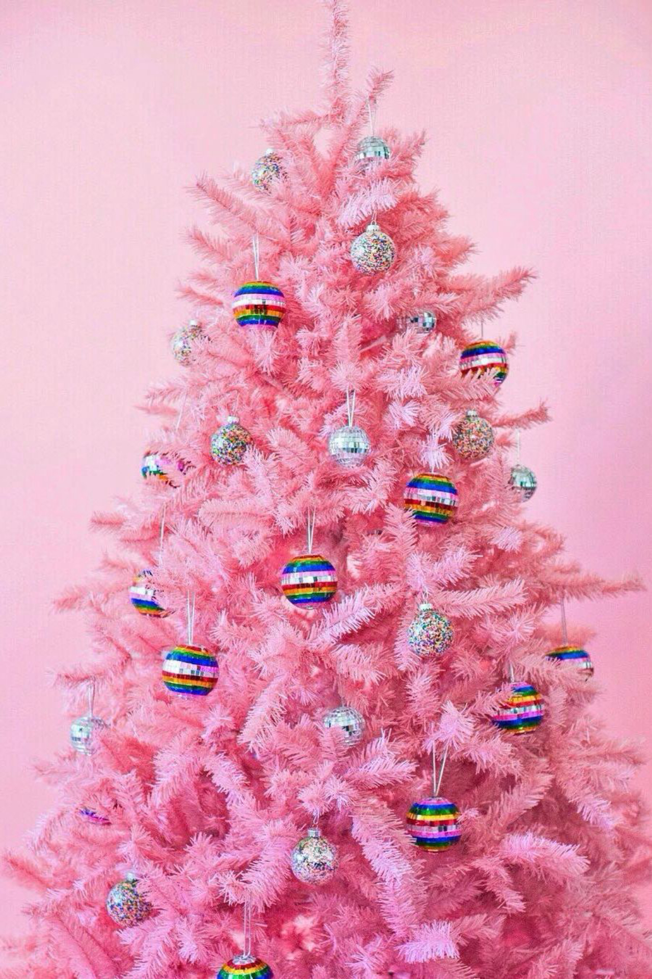 arvore natal rosa vs branca qual escolher