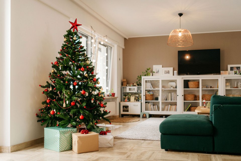 ideias decoração arvore natal sustentavel