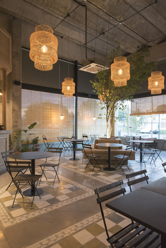 plantas na decoração de restaurantes