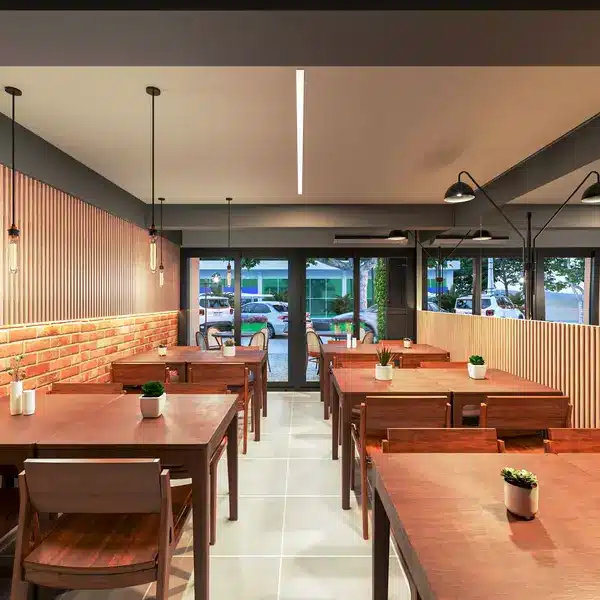 móveis DIY para restaurante