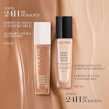 Lancôme Teint Idole Ultra Wear vs. Care & Glow: Comparativo Detalhado
