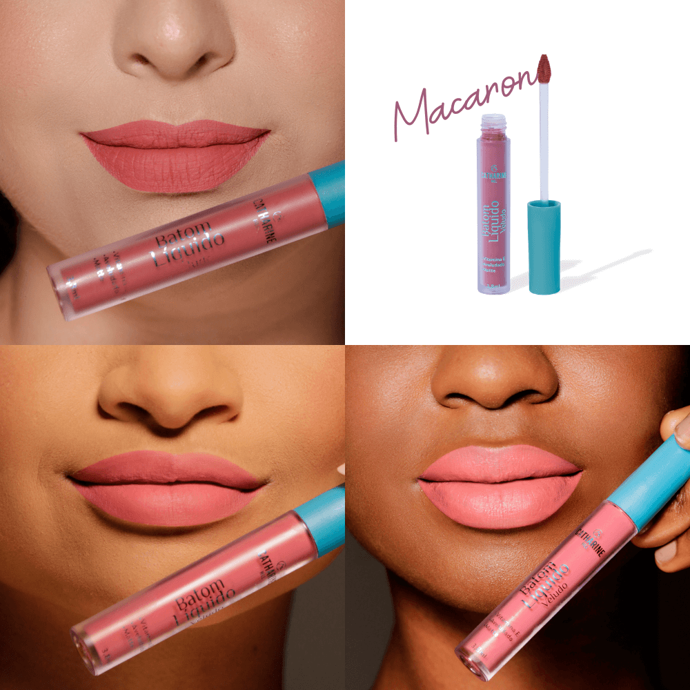 batom aveludado matte vs cremoso