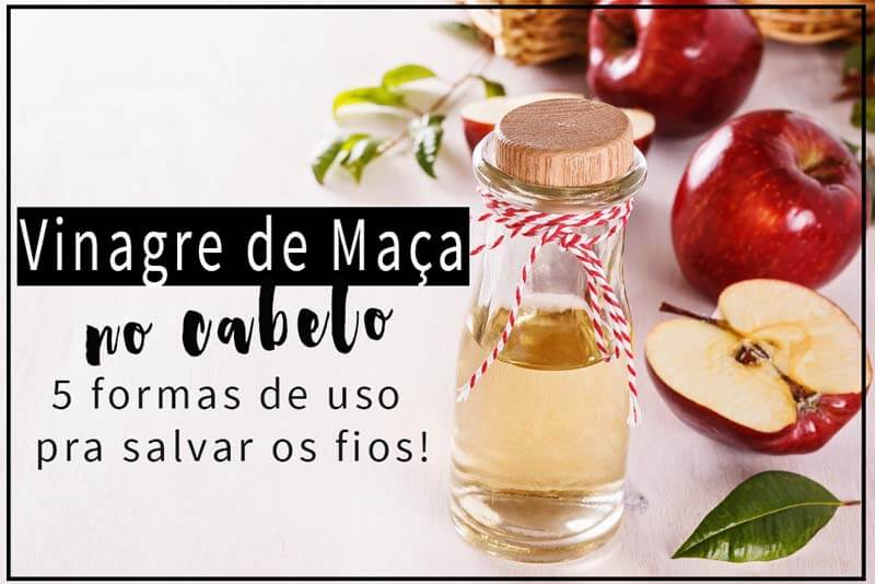 receita vinagre de maçã cabelo