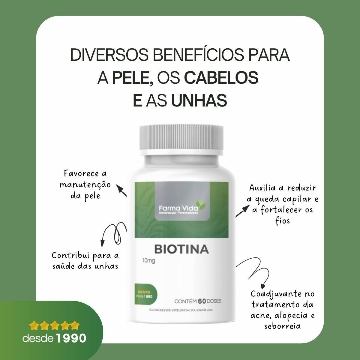 Biotina e Queda de Cabelo: O Guia Completo para Fios Fortes