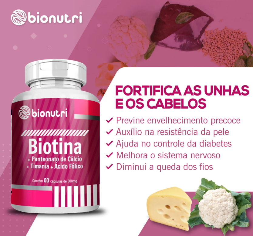 Biotina na Pele: Como a Vitamina B7 Ajuda no Controle de Acne e Hidratação