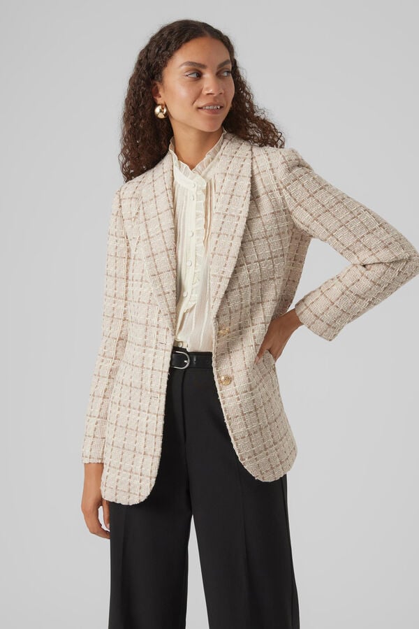 Tendências de blazer de tweed para o inverno 2024