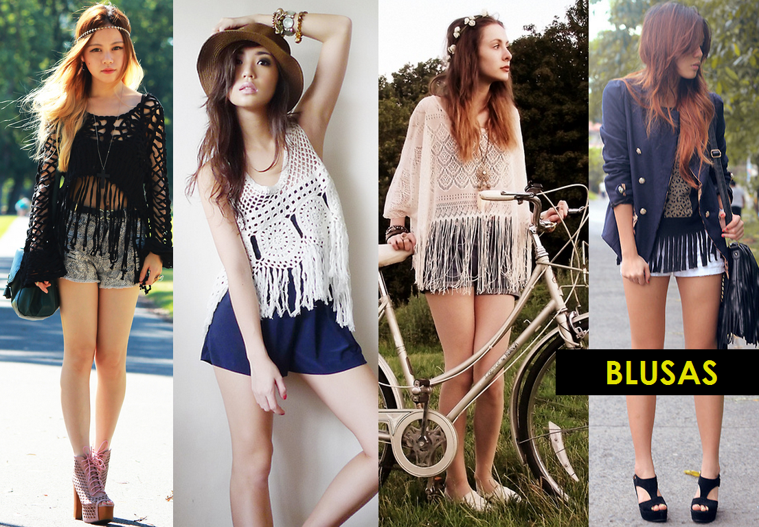 blusas casuais da moda