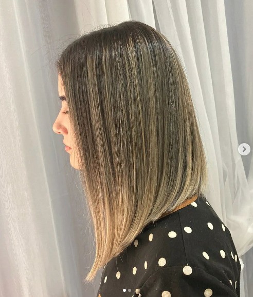 long bob repicado