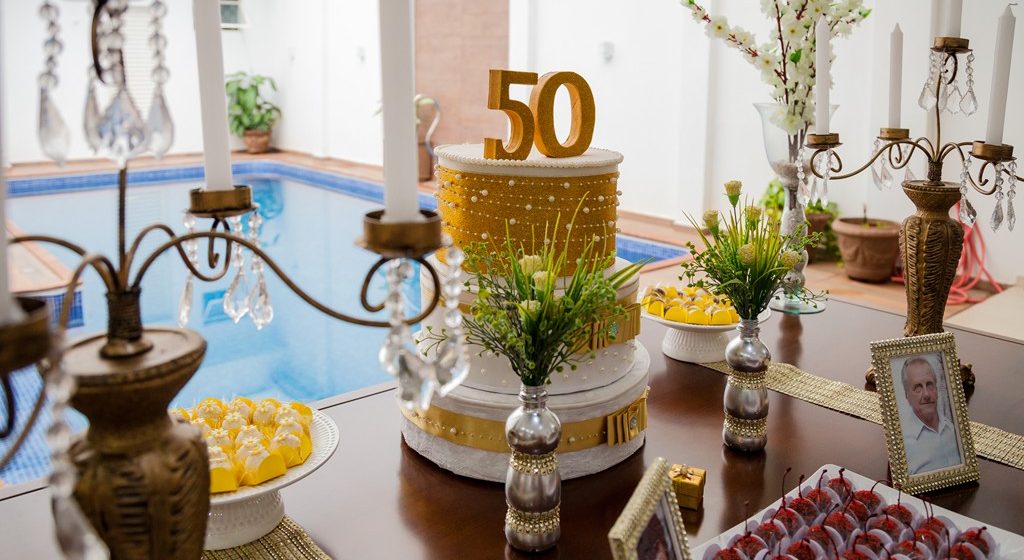 como fazer centro de mesa bodas de estanho