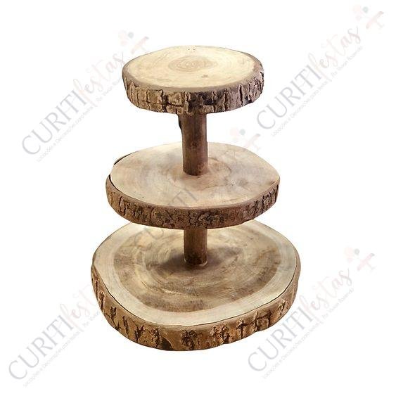 bolacha de madeira para centro de mesa
