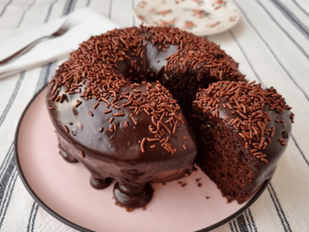 melhor receita de bolo de chocolate