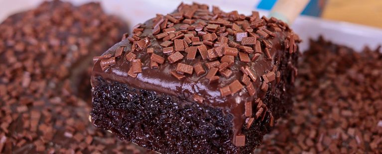 bolo de chocolate fácil e rápido