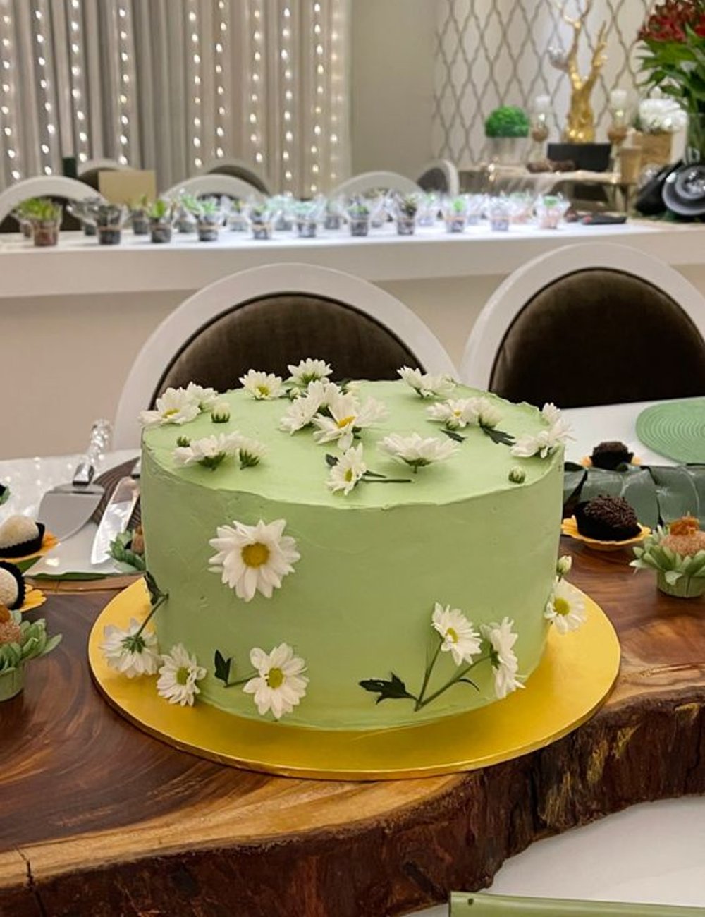 técnicas de decoração de bolo
