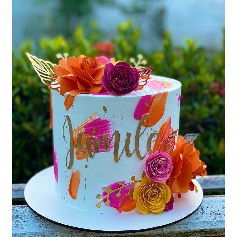 ideias de decoração de bolo de aniversário