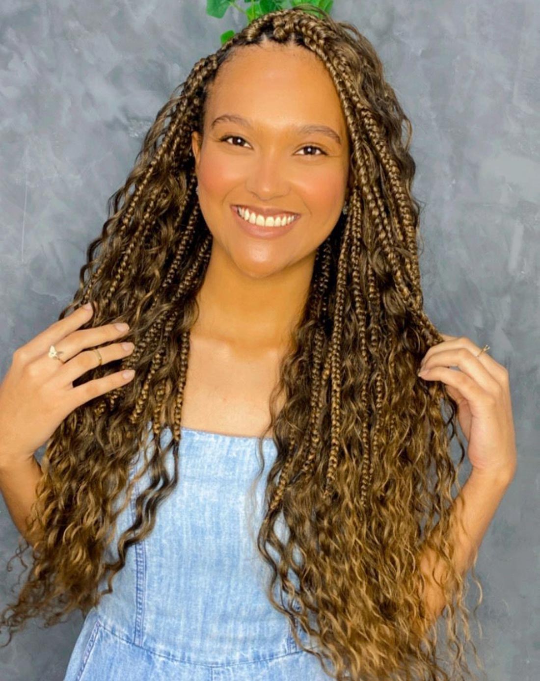Guia Completo: Como Escolher a Fibra Ideal para Suas Box Braids com Cachos