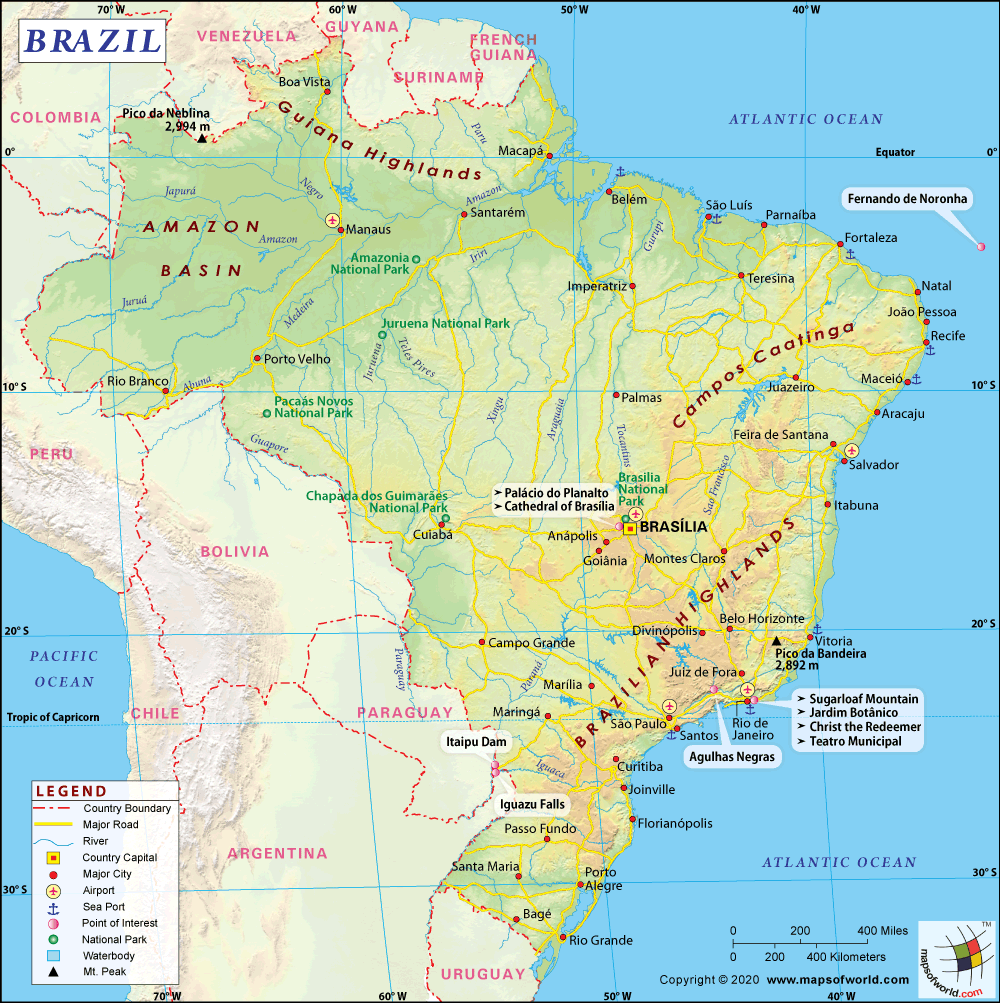 brasil rodoviario mapa