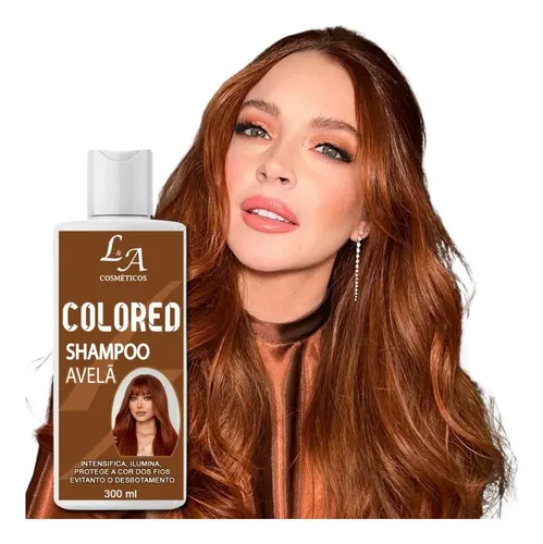 Tom de cabelo avelã quente