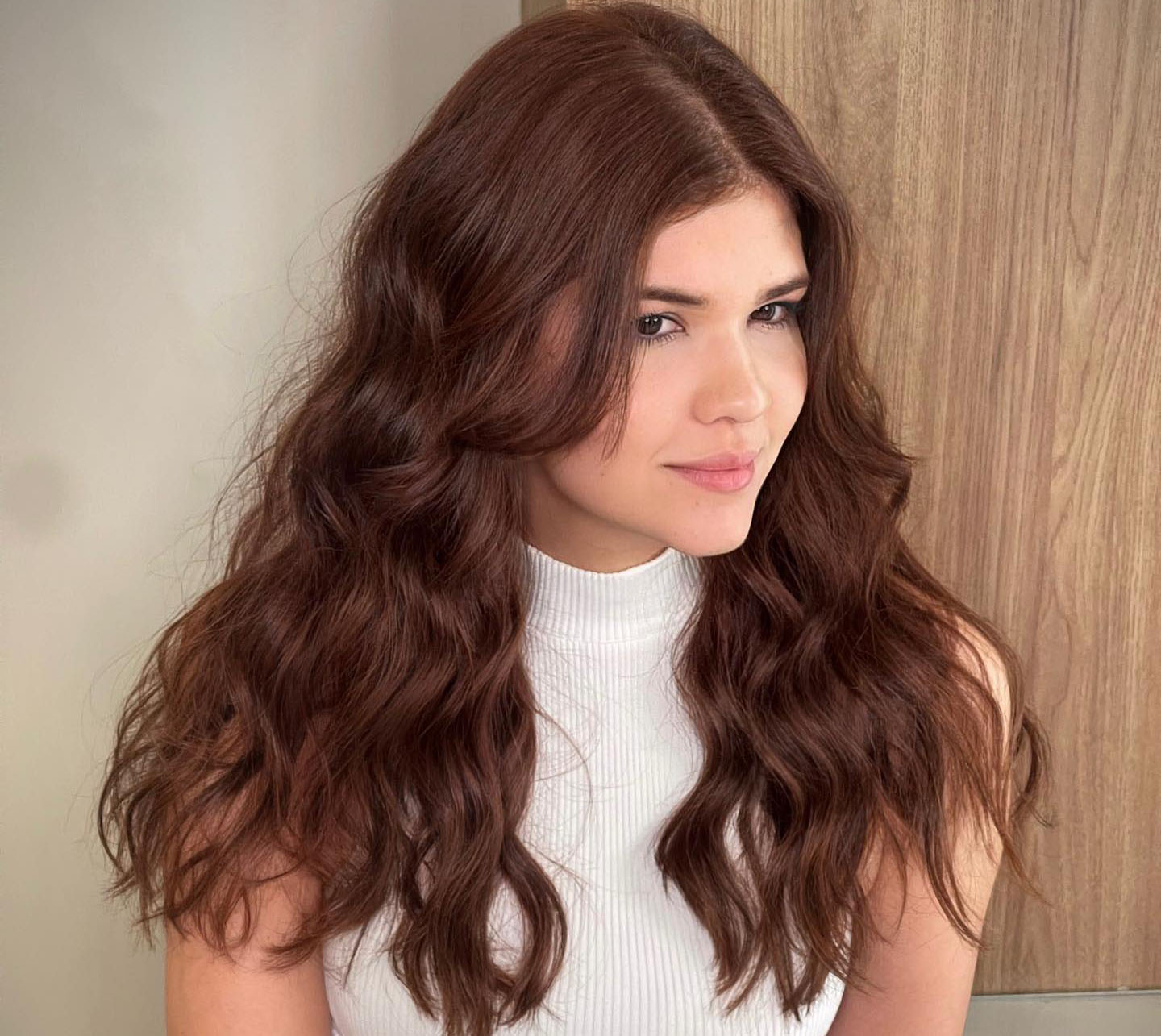 cabelo castanho ruivo